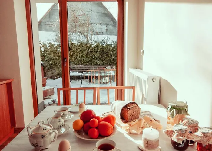 펜션 Czarny Bocian W Podgorzynie 포드고르진